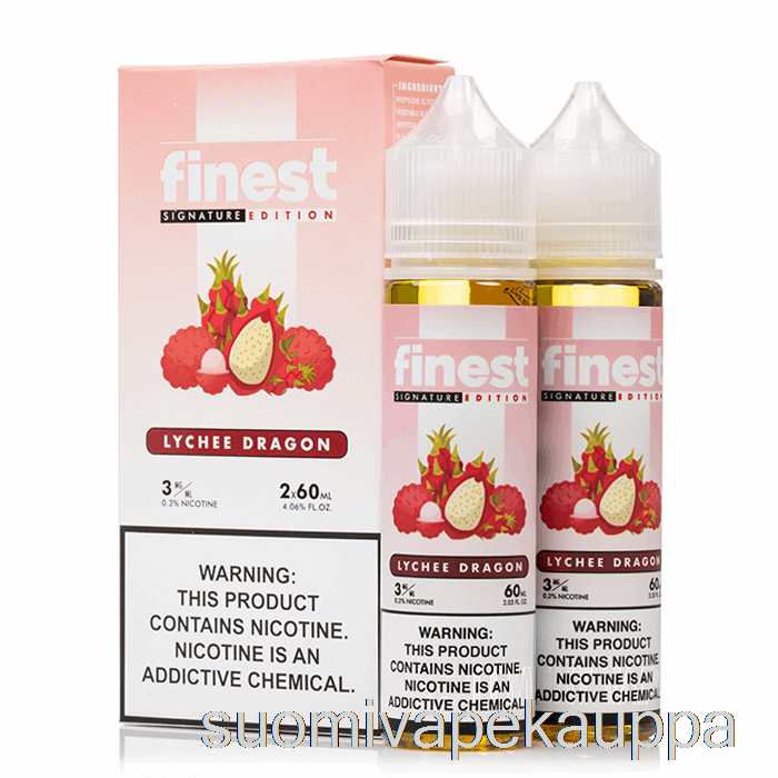 Vape Suomi Litsi Lohikäärme - Hienoin Signature Edition - 120ml 0mg